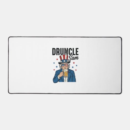 Oncle Sam drôle de conception vectorielle de bière (Recto)