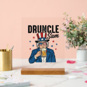 Oncle Sam drôle de conception vectorielle de bière (Mariage)