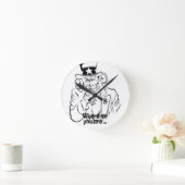Oncle Sam Horloge Ronde (Maison)