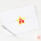 Oncle Sam (rouge) sur les autocollants (Enveloppe)