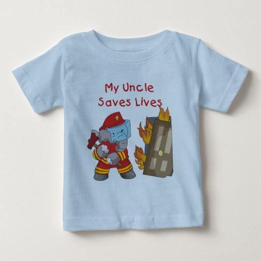 Oncle T-shirts et cadeaux de sapeur-pompier (Devant)