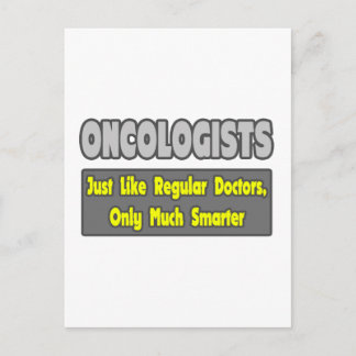 Oncologen... slimmer briefkaart
