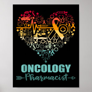 Oncologie Apotheker Hart Grappig Oncologie Poster