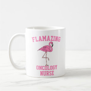 Oncologie flamazée Infirmière Mug