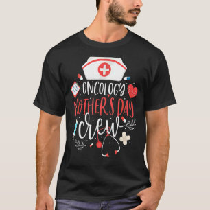 Oncologie Moederdag verpleegkunde T-shirt