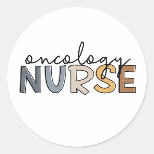 Oncologie Nurse Oncology Nursing RN Ronde Sticker
