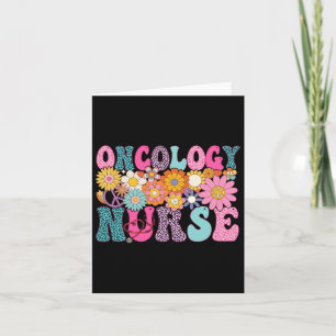 Oncologie Nurse Week Groovy Appreciation Day voor Kaart