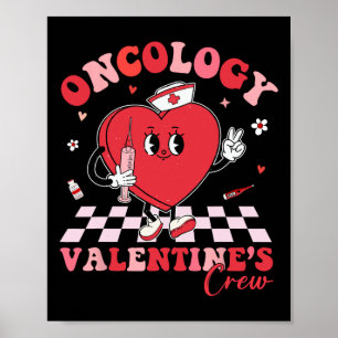 Oncologie Valentijnshart Kanker Verpleegster Bemin Poster