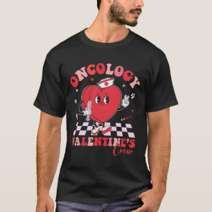Oncologie Valentijnshart Kanker Verpleegster Bemin T-shirt