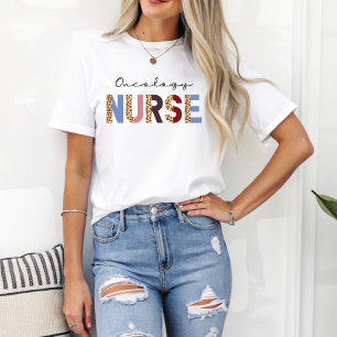 Oncologie verpleegkundige cadeau voor een verpleeg t-shirt