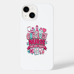 Oncologieverpleegkundige Borstkanker Bewustzijn Case-Mate iPhone 14 Hoesje