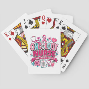 Oncologieverpleegkundige Borstkanker Bewustzijn Pokerkaarten