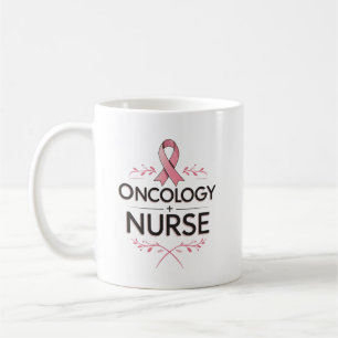 Oncologieverpleegster Bloem Koffiemok