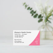 Oncologiste Médicale Cancer Cartes de visite Médic (Debout devant)