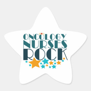 Oncology Neurses Rock Ster Sticker