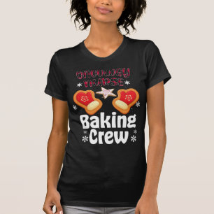 Oncology Nurse Baking Crew familie matching Christ T-shirt