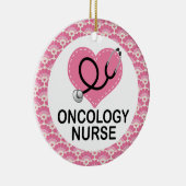 Oncology Nurse Gift Ornament (Rechts)