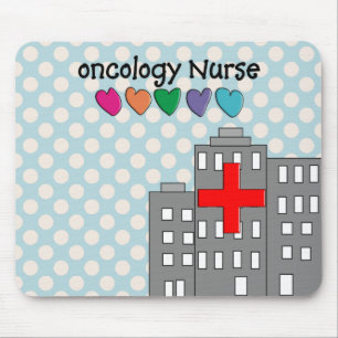 Oncology Nurse Giften Unique Design Muismat