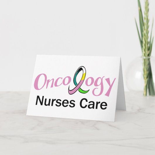 Oncology Nurse Kaart (Voorkant)