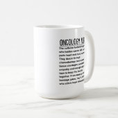 Oncology Nurse Koffiemok (Voorkant rechts)