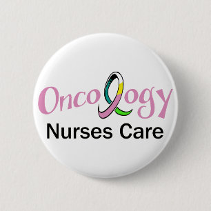 Oncology Nurse Ronde Button 5,7 Cm