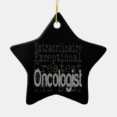 Oncoloog Extraordinaire Keramisch Ornament (Voorkant)