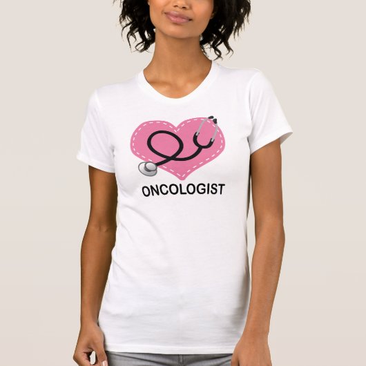 Oncoloog Heart Gift T-shirt (Voorkant)