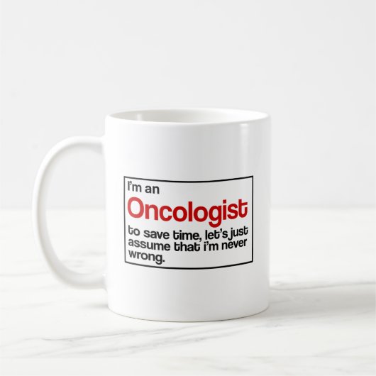 Oncoloog Koffiemok (Links)