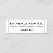 oncoloog Visitekaartje (Voorkant)