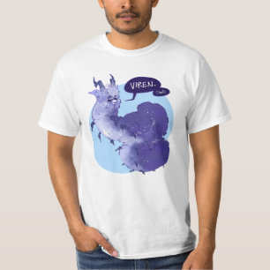 Oncomfortabel lange furby t-shirt