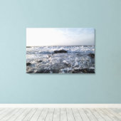 Ondas no Mar Canvas Afdruk (Insitu (Houten vloer))