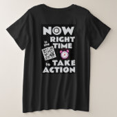 Ondeelbaar GLOW Group T-shirt (Design achterkant)