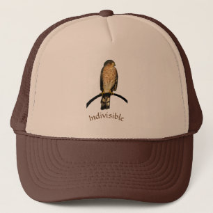 Ondeelbaar Pet van bruine Hawk