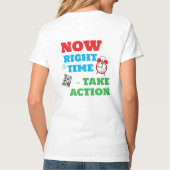 Ondeelbare GLOW DOE MEE! T-shirt (Achterkant)