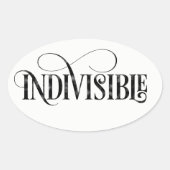 Ondeelbare Sticker (Ovaal) (Voorkant)