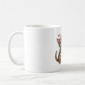 Ondelbare poten koffiemok (Links)