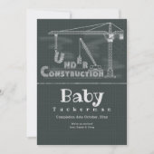 Onder Aankondiging van een zwangerschap in de bouw (Voorkant)