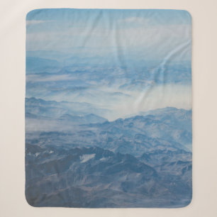 ONDER BLAUWE HUID OP DAG SHERPA DEKEN