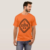 Onder constructie t-shirt (Voorkant volledig)