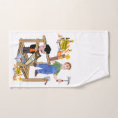 Onder constructie timmerman badkamer handdoek sets (Handdoek)