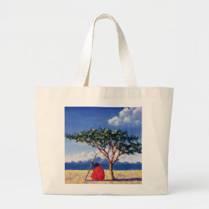 Onder de Acacia-boom van 1991 Grote Tote Bag