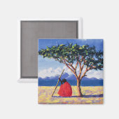 Onder de Acacia-boom van 1991 Magneet (Voorkant / Achterkant)