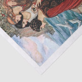 Onder de appelboom tissuepapier (Detail)