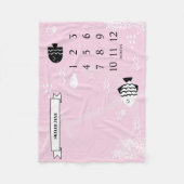 Onder de Baby van de Zee Fleece Deken (Voorkant)