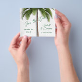 Onder de begroting van de Palmboom sparen de Data Flyer (Hand)