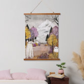 Onder de berg hangend wandkleed (Slaapkamer)