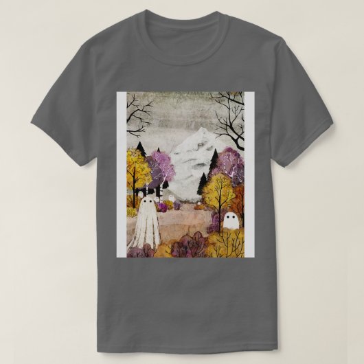 onder de berg t-shirt (Design voorkant)