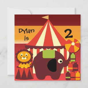 Onder de Big Top Circus-uitvindingen Kaart