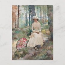 Onder de birches CC0067 Albert Edelfelt