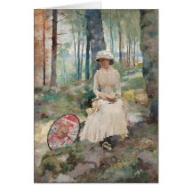 Onder de birches CC0708 Albert Edelfelt